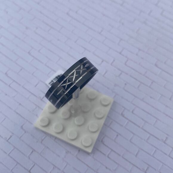 Men's Stainless Steel Black Ring size 11 - Picture 2 of 5